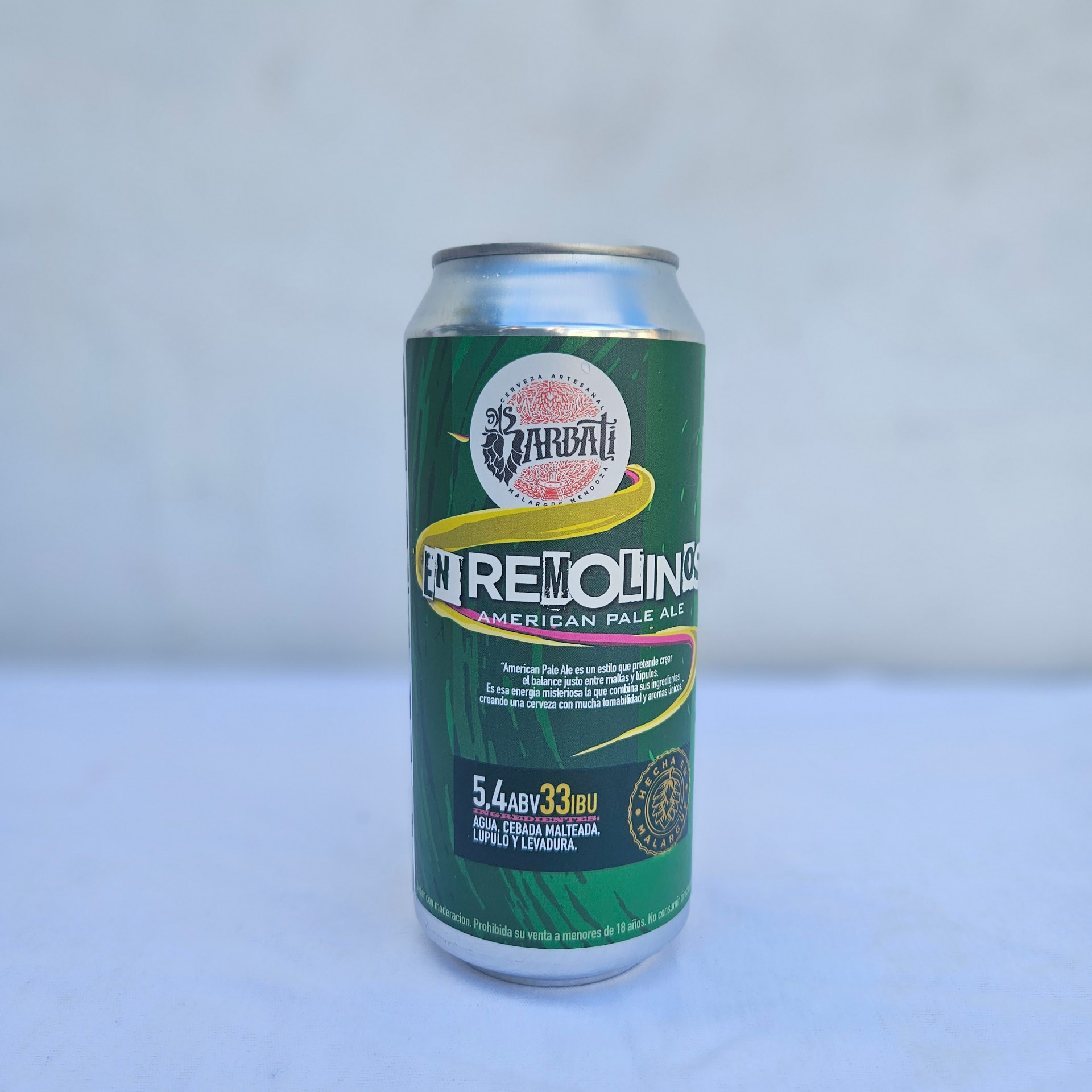 Lata de Barbati En Remolinos American Pale Ale